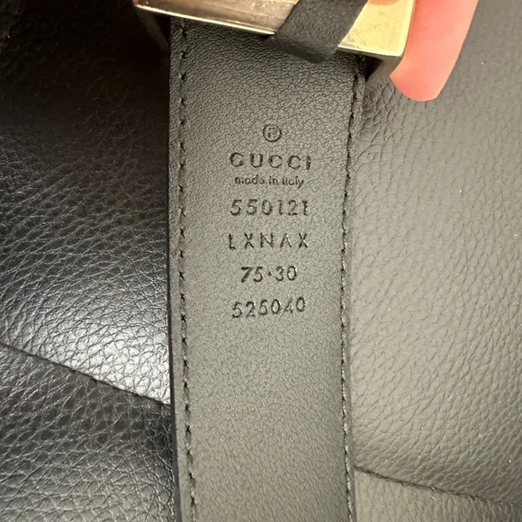 Gucci GG Python Embellished Belt